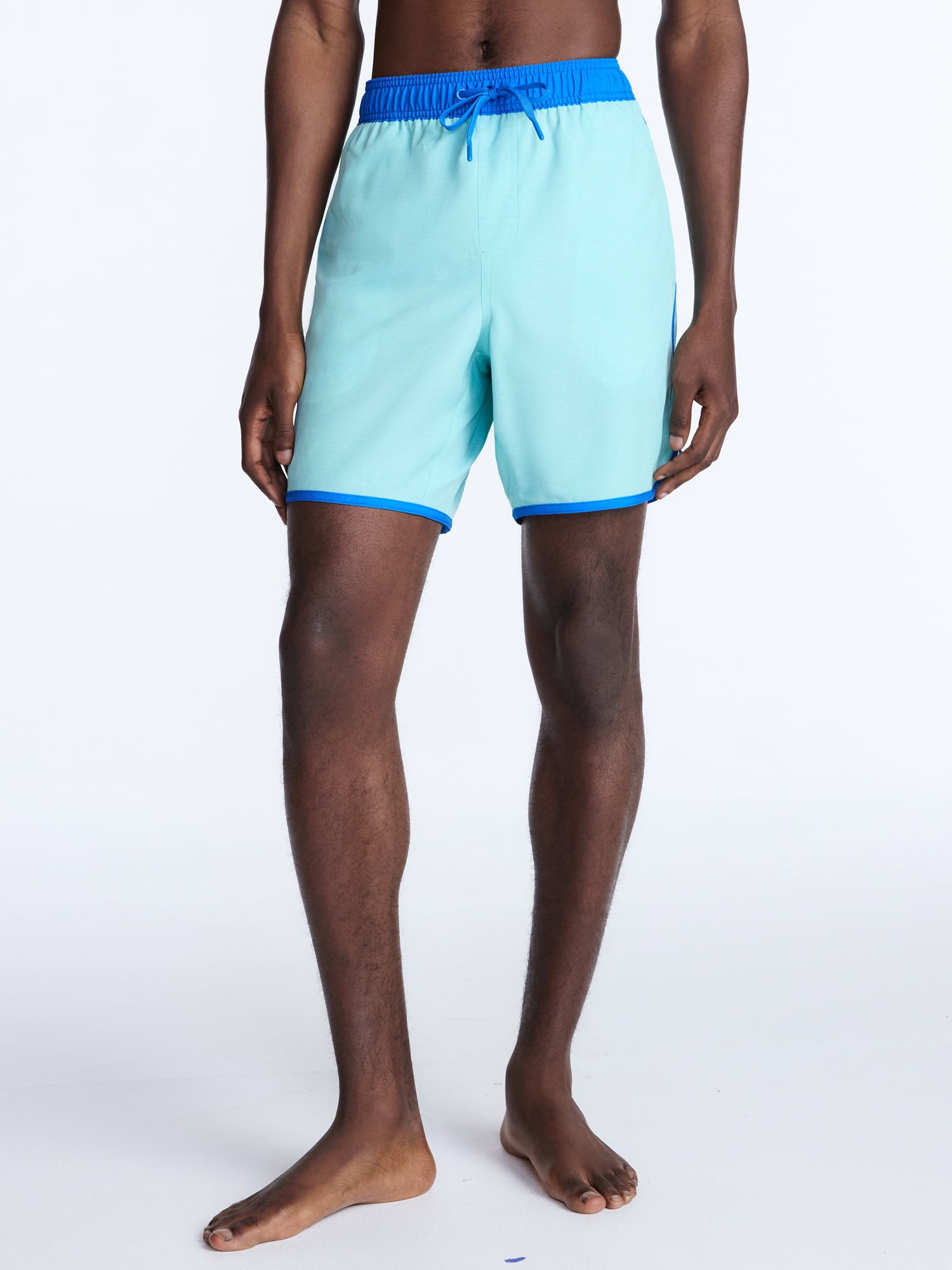 George Men's Dolphin Hem Shorts, 7" Inseam, Sizes S-3XL