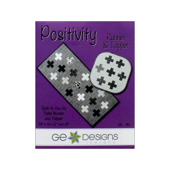 GE Designs Positivity Runner & Topper Ptrn