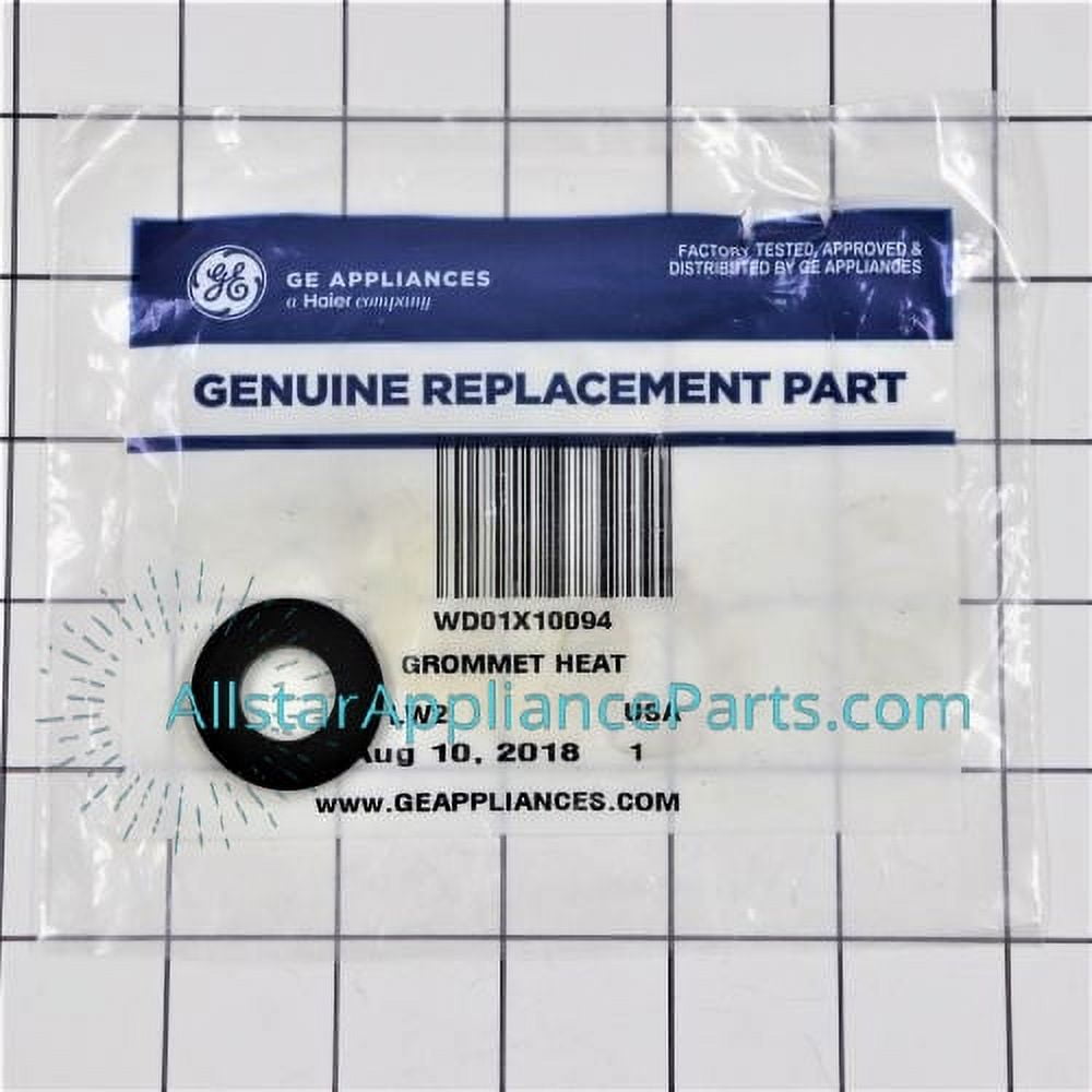 GE Dishwasher Grommet Heater Nut Shield WD01X10094