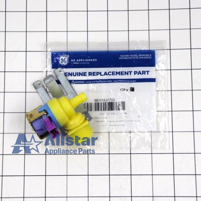 GE Dishwasher Water Inlet Valve WD15X27703