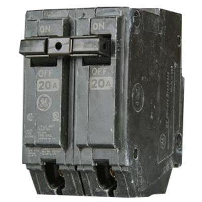 GE Distribution THHQL2140 Q-Line Molded Case Circuit Breaker 40 Amp 120/240 Volt AC 2-Pole Plug-In Mount