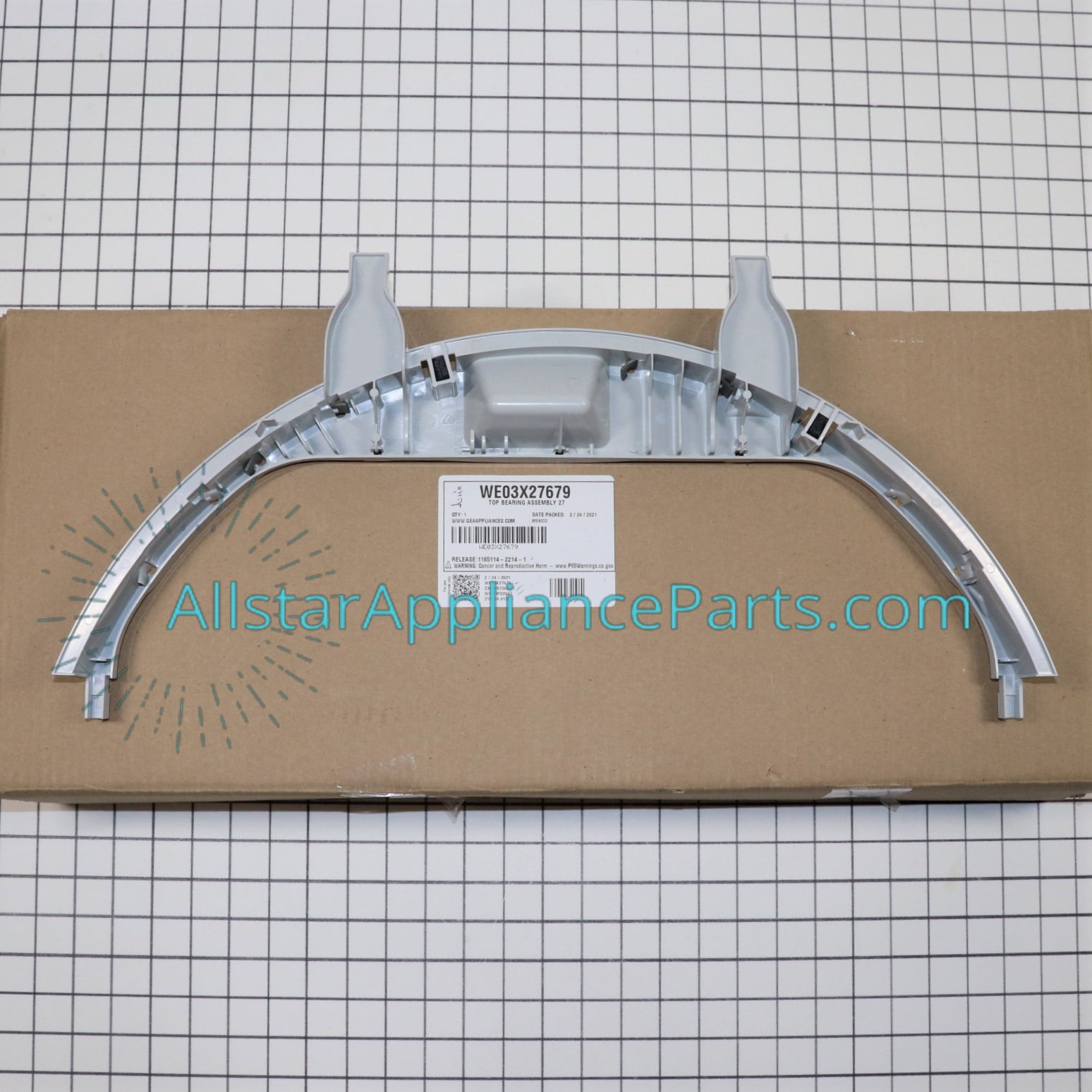 GE Dryer Drum Support Bearing WE03X27679