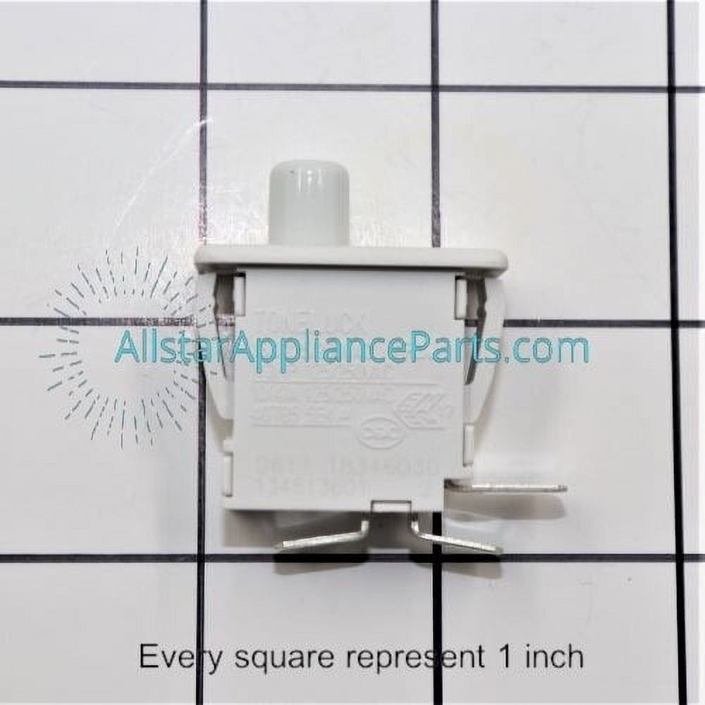 GE Dryer Switch-Door with Drum Light WE04X10148