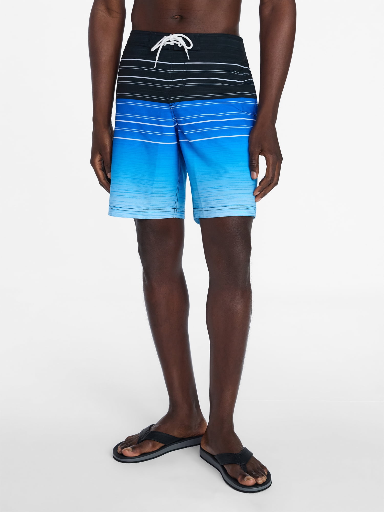 George Men's and Big Men's E-Board Swim Trunks with UPF 50+, 9" Inseam, Sizes S-3XL