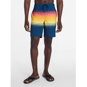Men's and Big Men's E-Board Swim Trunks with UPF 50+, 9" Inseam, Sizes S-3XL