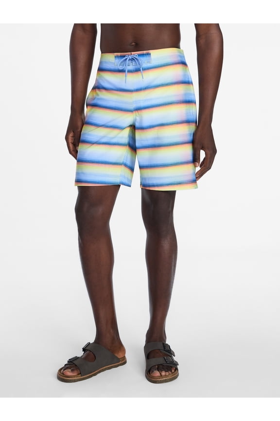 Men's and Big Men's E Board Swim Trunks, Sizes S-3XL