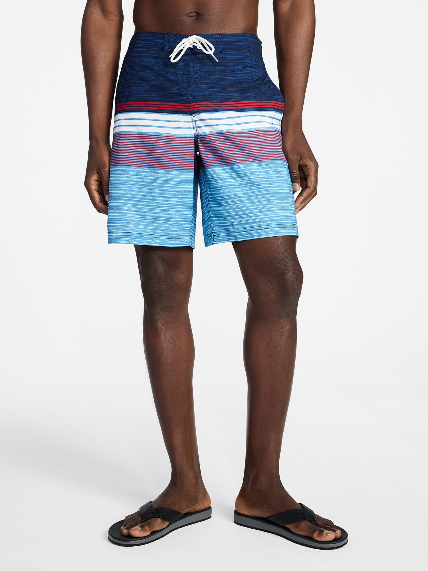 George Men's and Big Men's E-Board Swim Trunks with UPF 50+, 9" Inseam, Sizes S-3XL