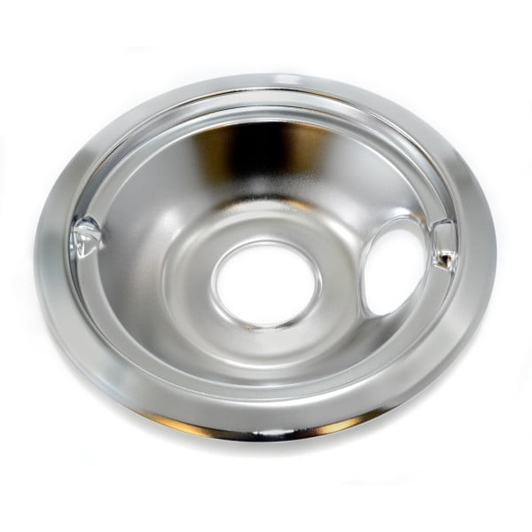 GE® ELECTRIC RANGE DRIP PAN, CHROME, 6" per 5 Each