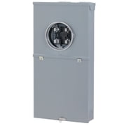 ABB TSM420CSCUP 200A MeterLoad Center   200 Amp Outdoor Meter Socket Load Center   Combination Main Breaker   4 Each 1 inch Breaker Spaces   Outdoor Socket   Meter Socket Integration