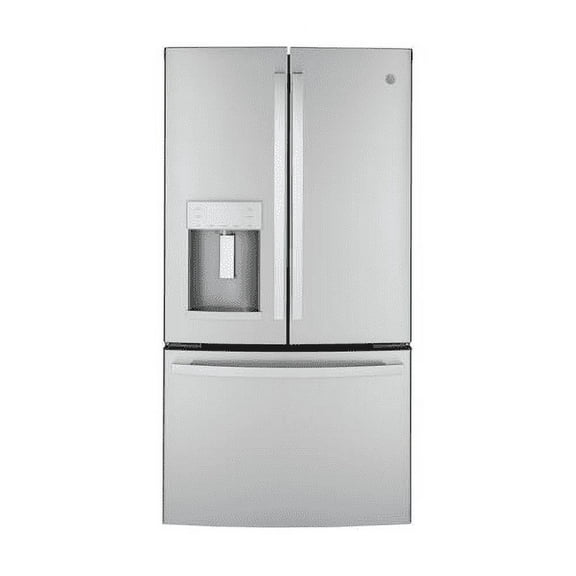 GE ENERGY STAR 22.1 Cu. Ft. Counter-Depth Fingerprint Resistant French-Door Refrigerator