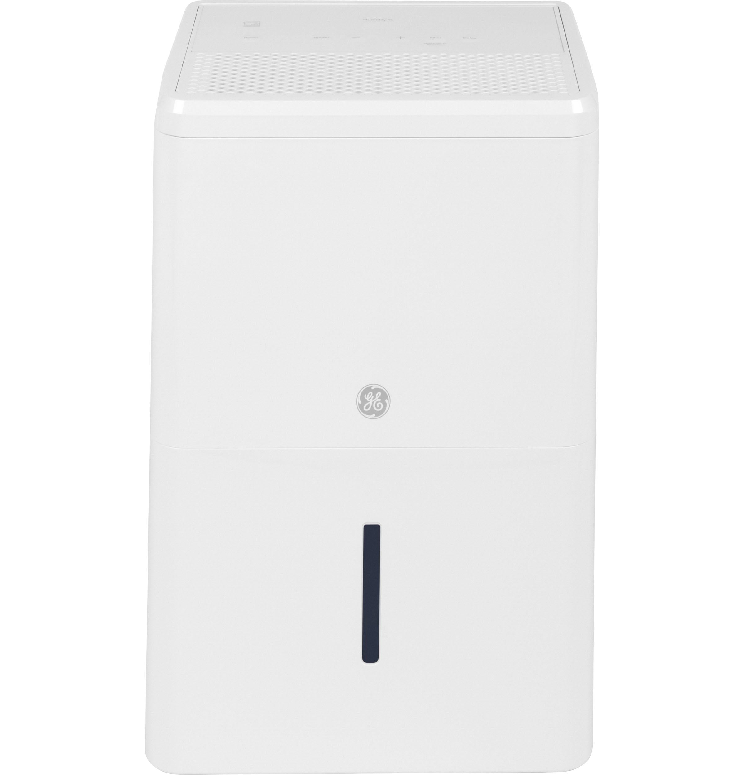 White 35-Pint Energy Star Portable Dehumidifier with Smart Dry