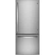 GE ENERGY STARR 21.0 Cu. Ft. Bottom Freezer Refrigerator - GDE21EYKFS
