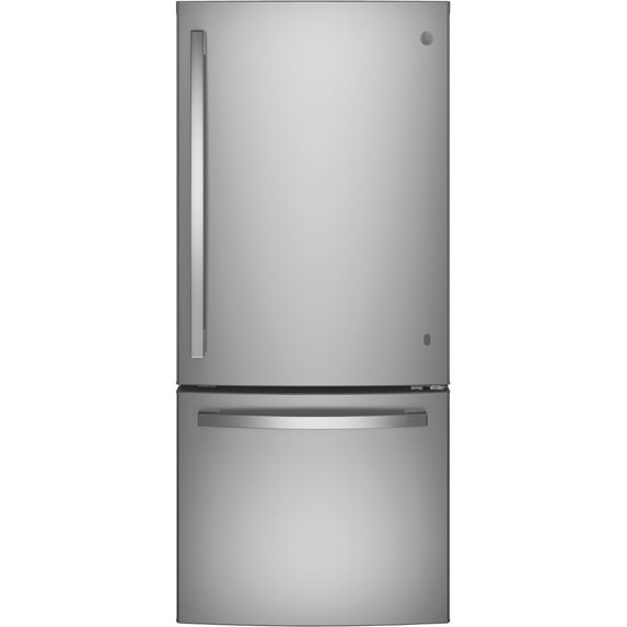 GE ENERGY STAR(R) 21.0 Cu. Ft. Bottom Freezer Refrigerator - GDE21EYKFS