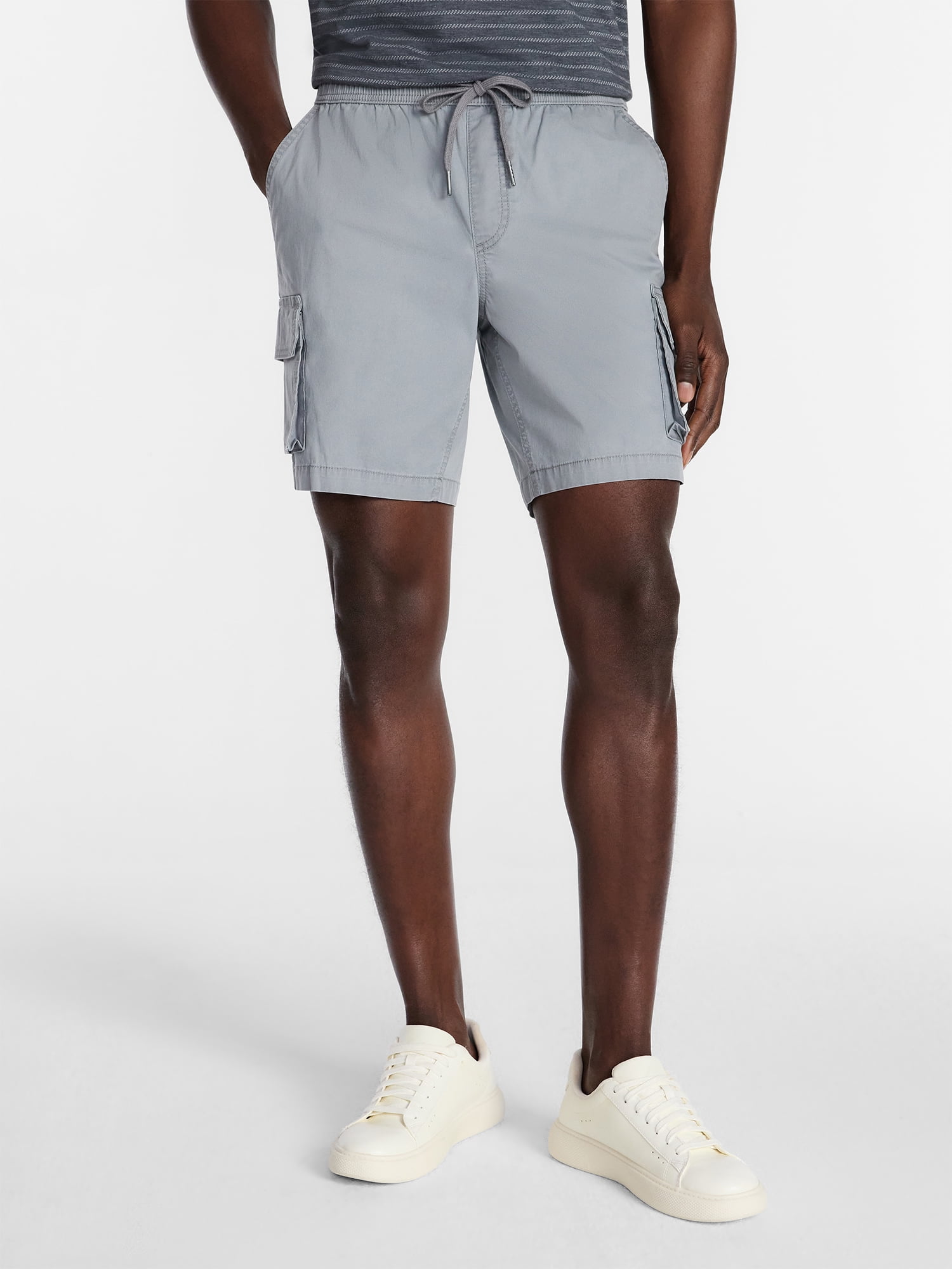George Men's and Big Men's E Waist Cargo Shorts, 8" Inseam, Sizes S-3XL
