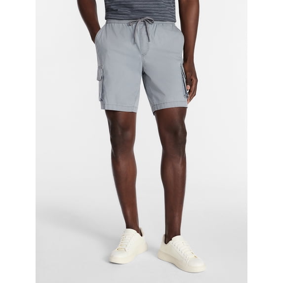 George Men's and Big Men's E Waist Cargo Shorts, 8" Inseam, Sizes S-3XL