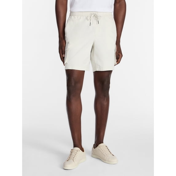 George Men's and Big Men's E Waist Cargo Shorts, 8" Inseam, Sizes S-3XL