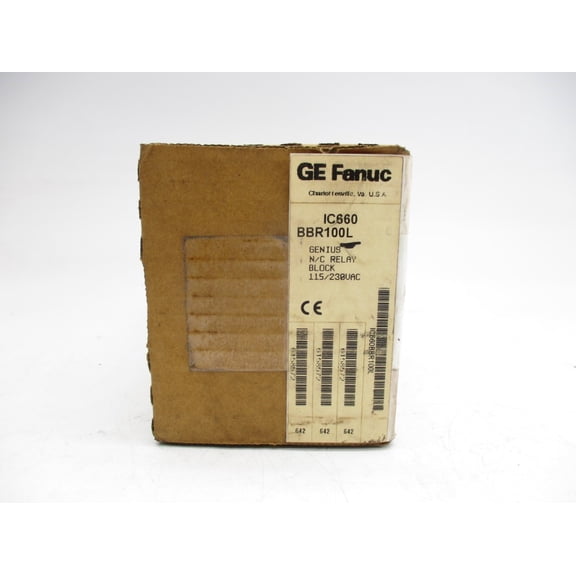 GE FANUC IC660BBR100L 115/230VAC NSFS