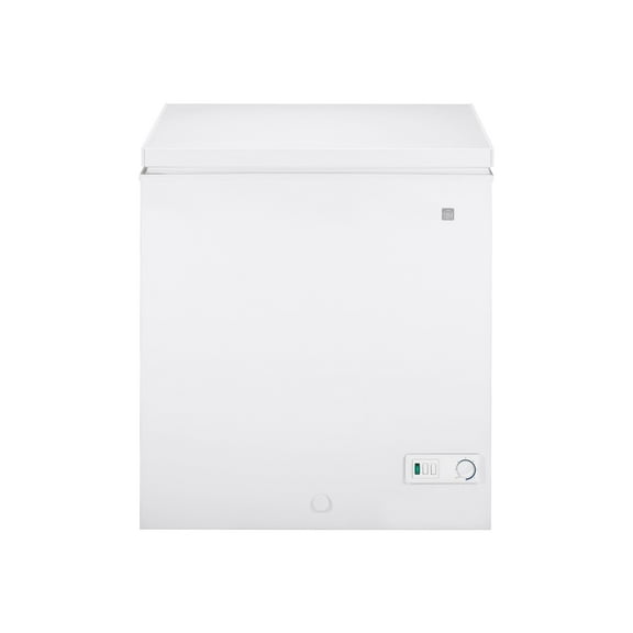GE FCM5SUWW - Chest - width: 28.3 in - depth: 22 in - height: 33.3 in - 5 cu. ft - white