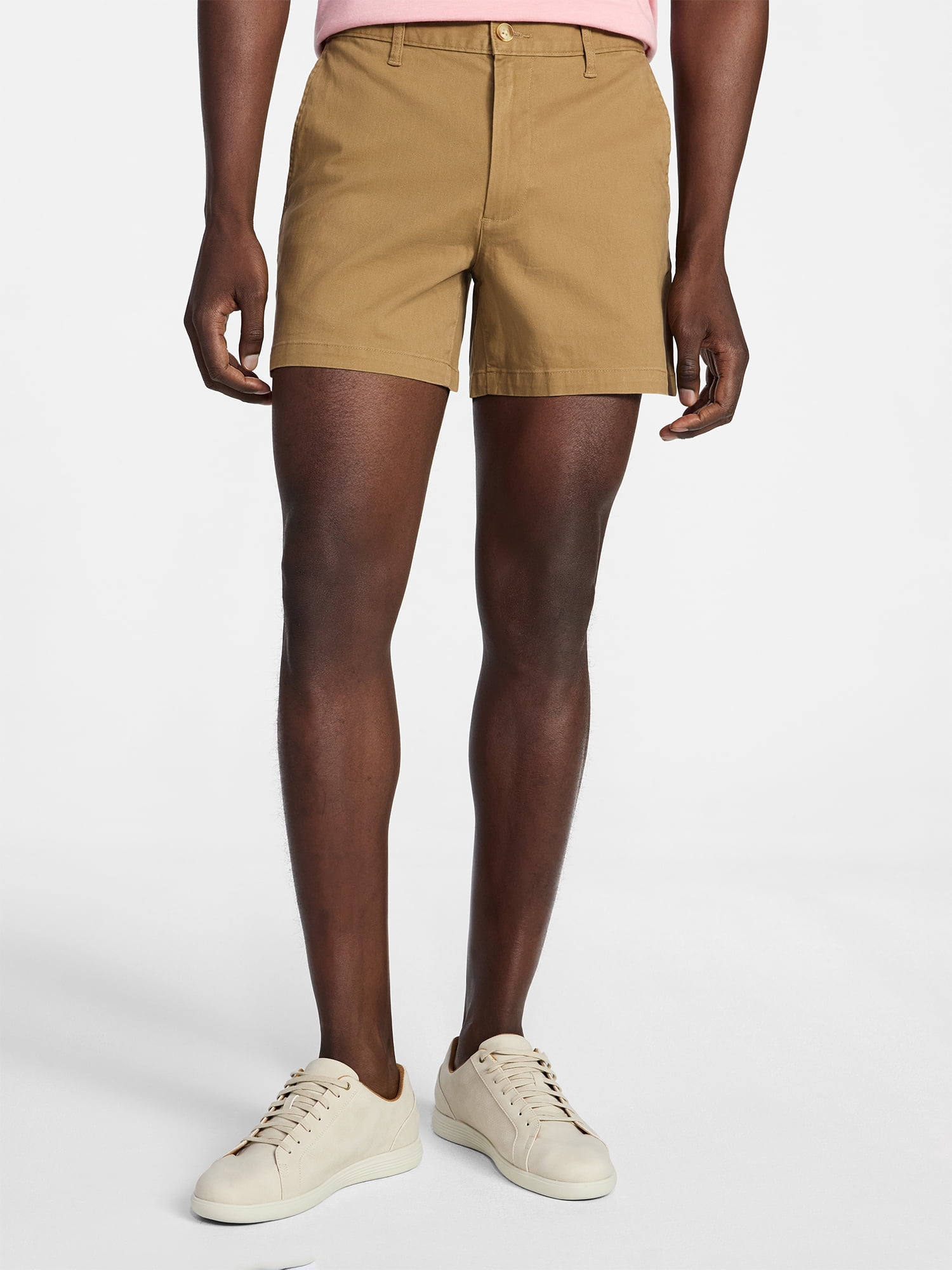 George Men's & Big Men's Modern Fit Flat Front Shorts, 5", 7", 9" Inseams, Sizes 28-54