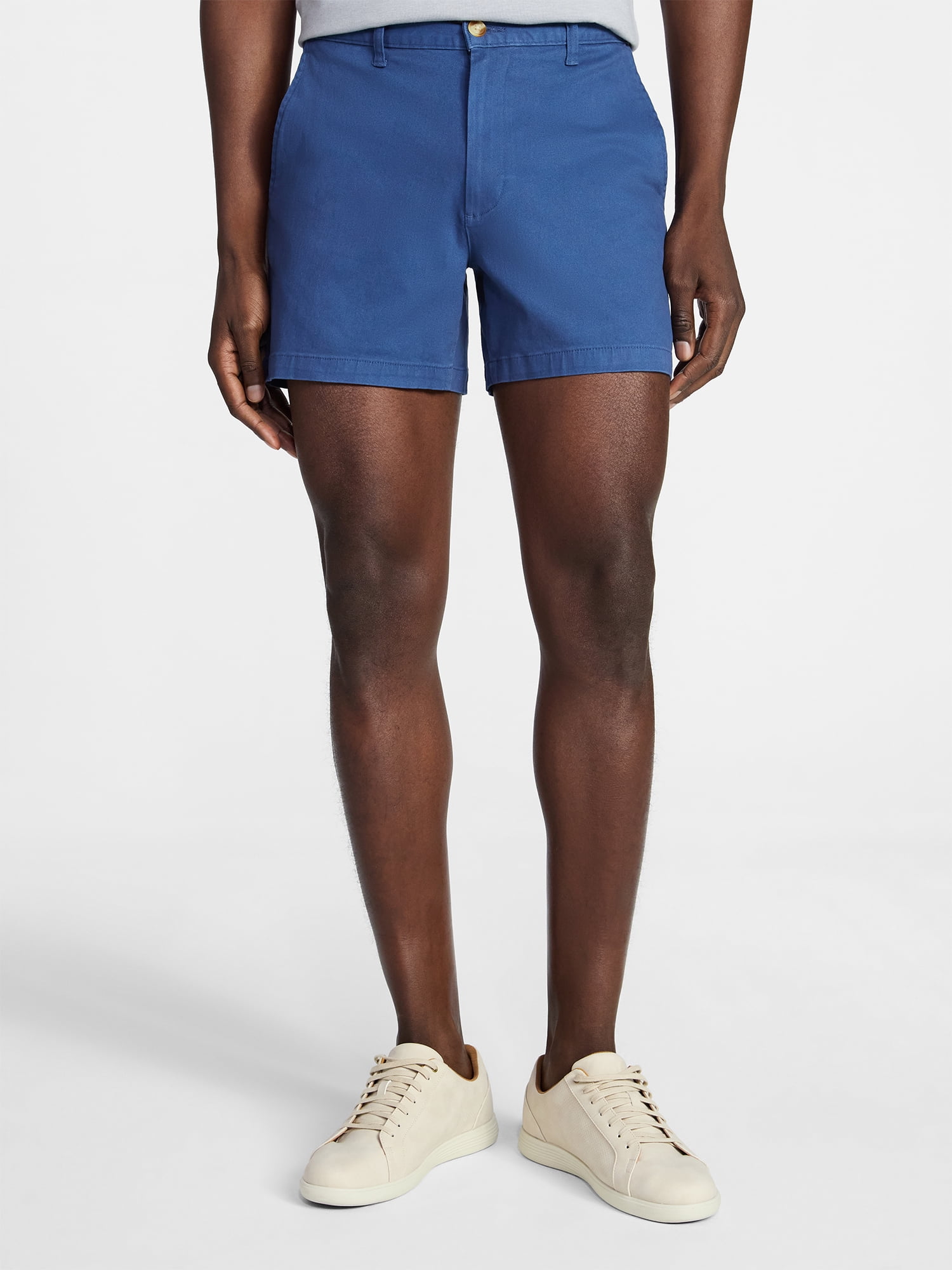 George Men's & Big Men's Modern Fit Flat Front Shorts, 5", 7", 9" Inseams, Sizes 28-54