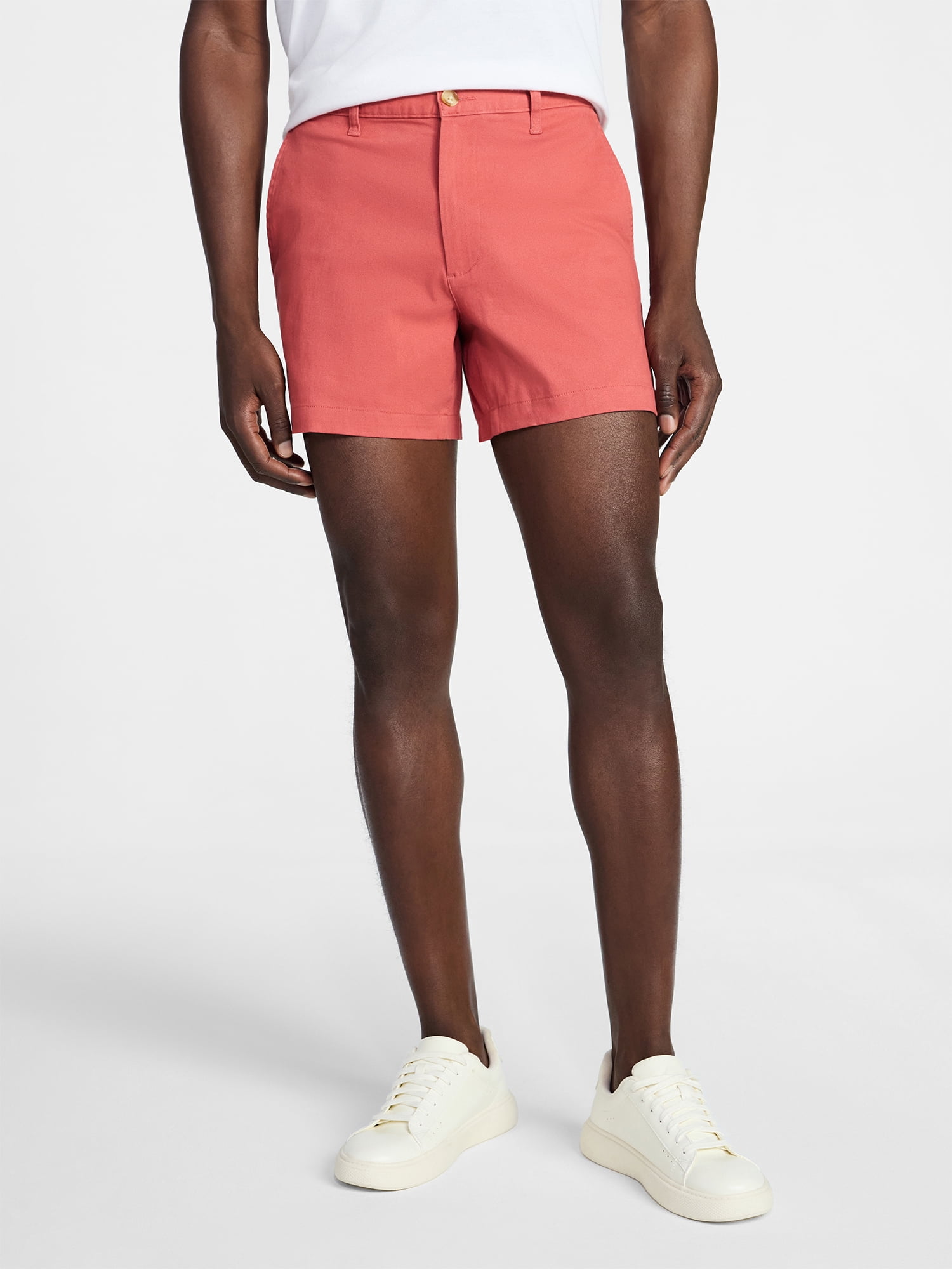George Men's & Big Men's Modern Fit Flat Front Shorts, 5", 7", 9" Inseams, Sizes 28-54