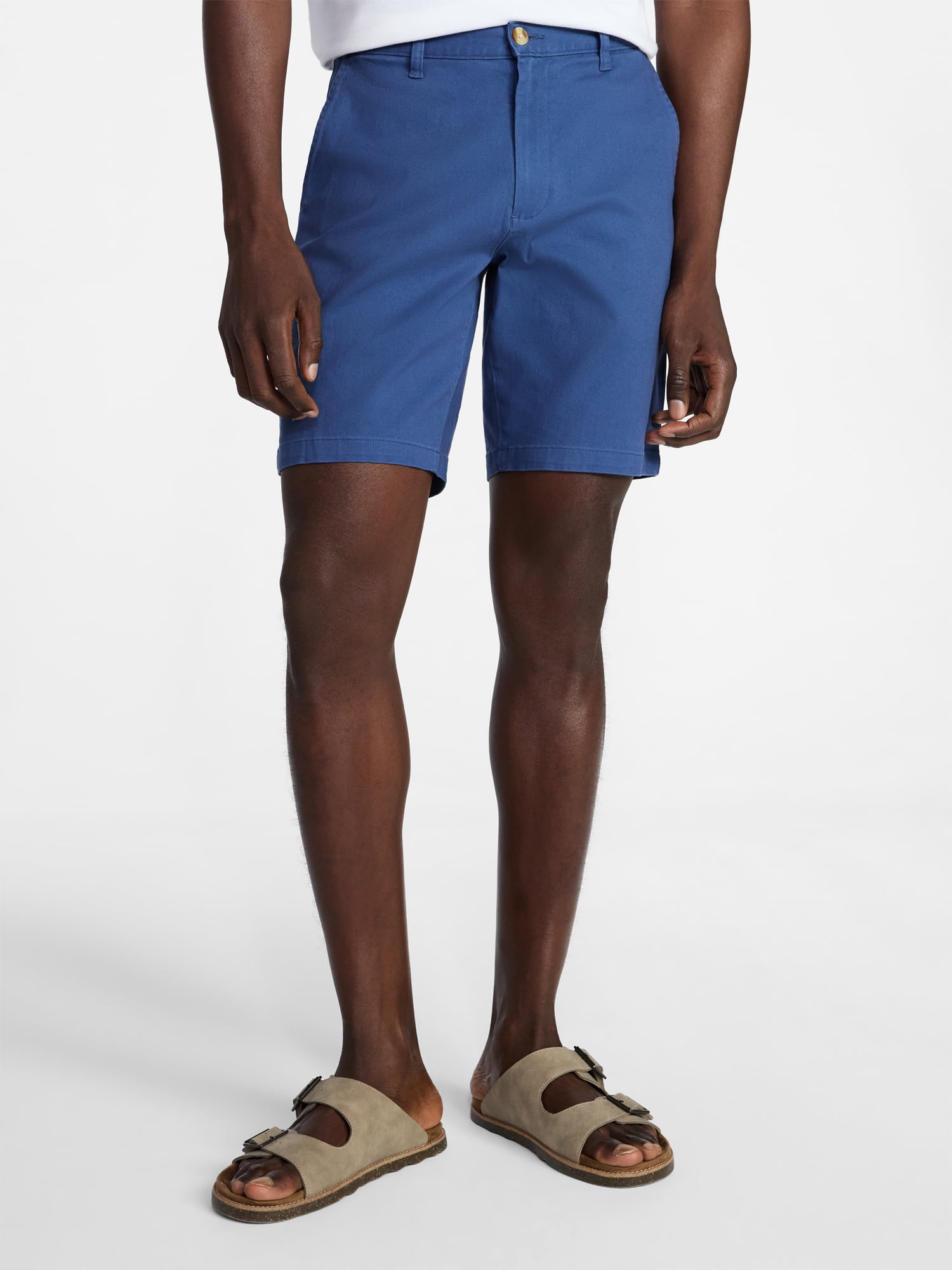 George Men's & Big Men's Modern Fit Flat Front Shorts, 5", 7", 9" Inseams, Sizes 28-54