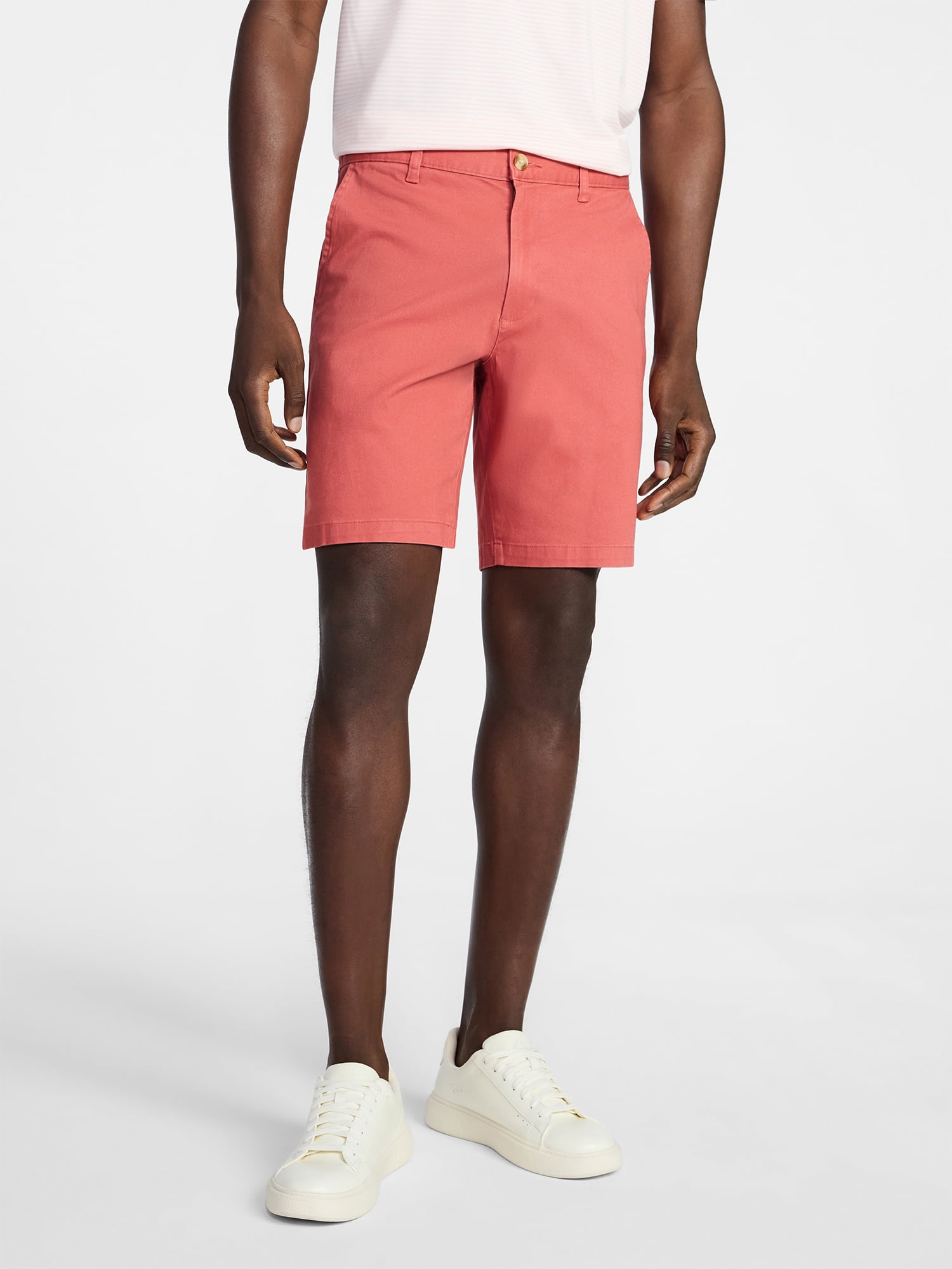 George Men's & Big Men's Modern Fit Flat Front Shorts, 5", 7", 9" Inseams, Sizes 28-54