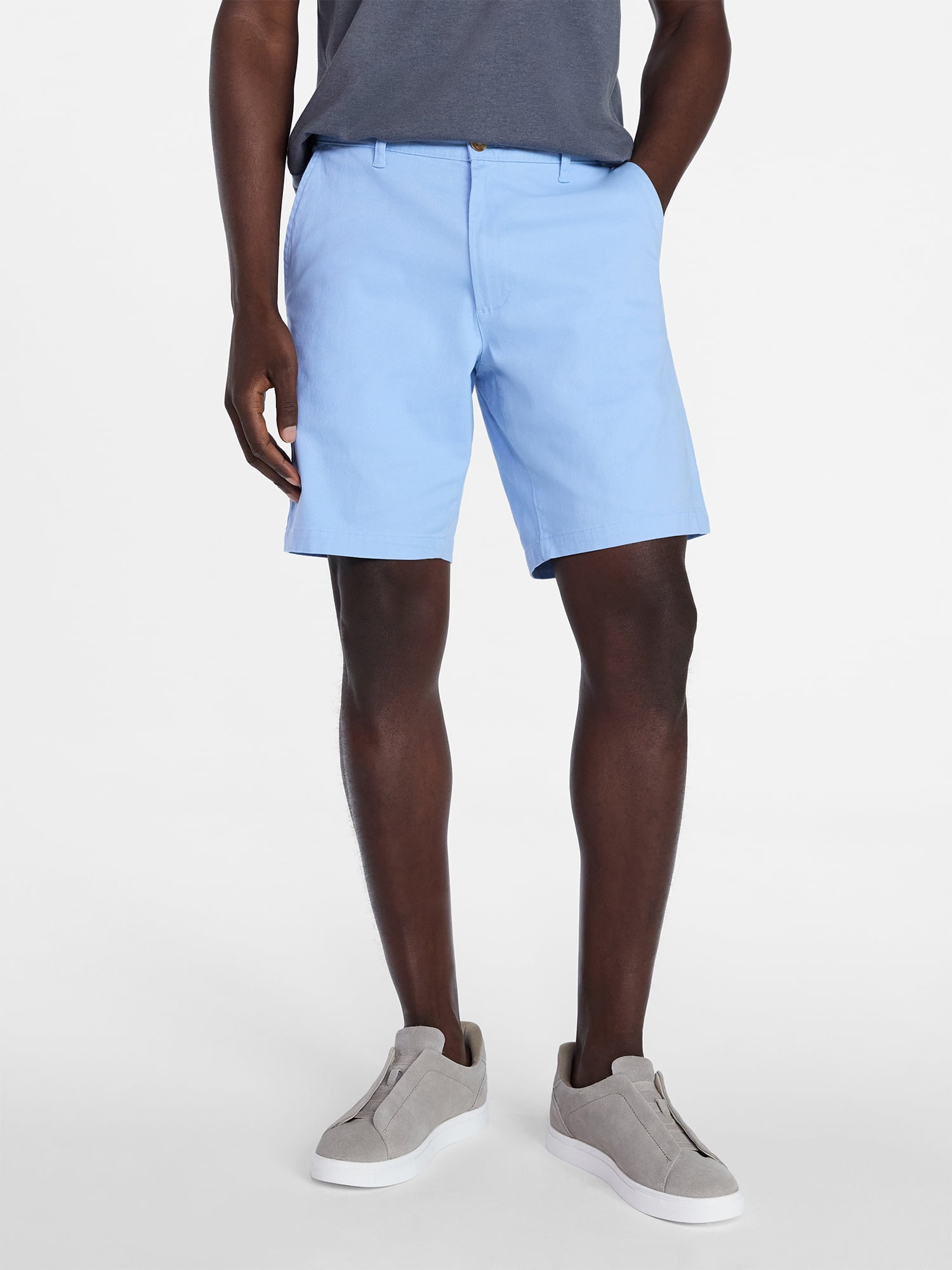 George Men's & Big Men's Modern Fit Flat Front Shorts, 5", 7", 9" Inseams, Sizes 28-54