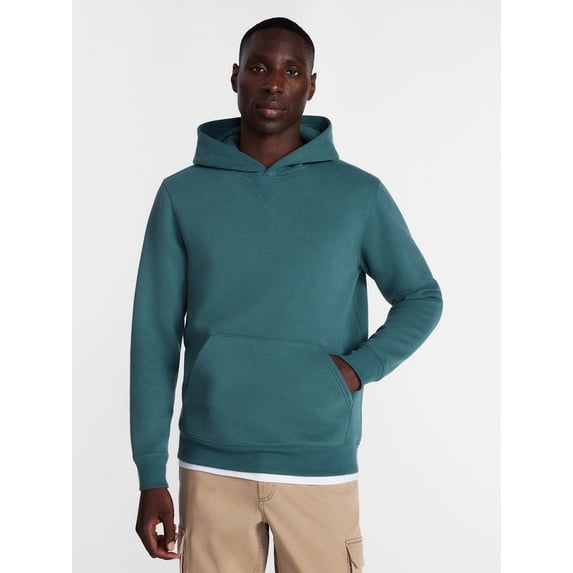 George Men's and Big Men's Fleece Hoodie Jacket, Sizes S-3XL
