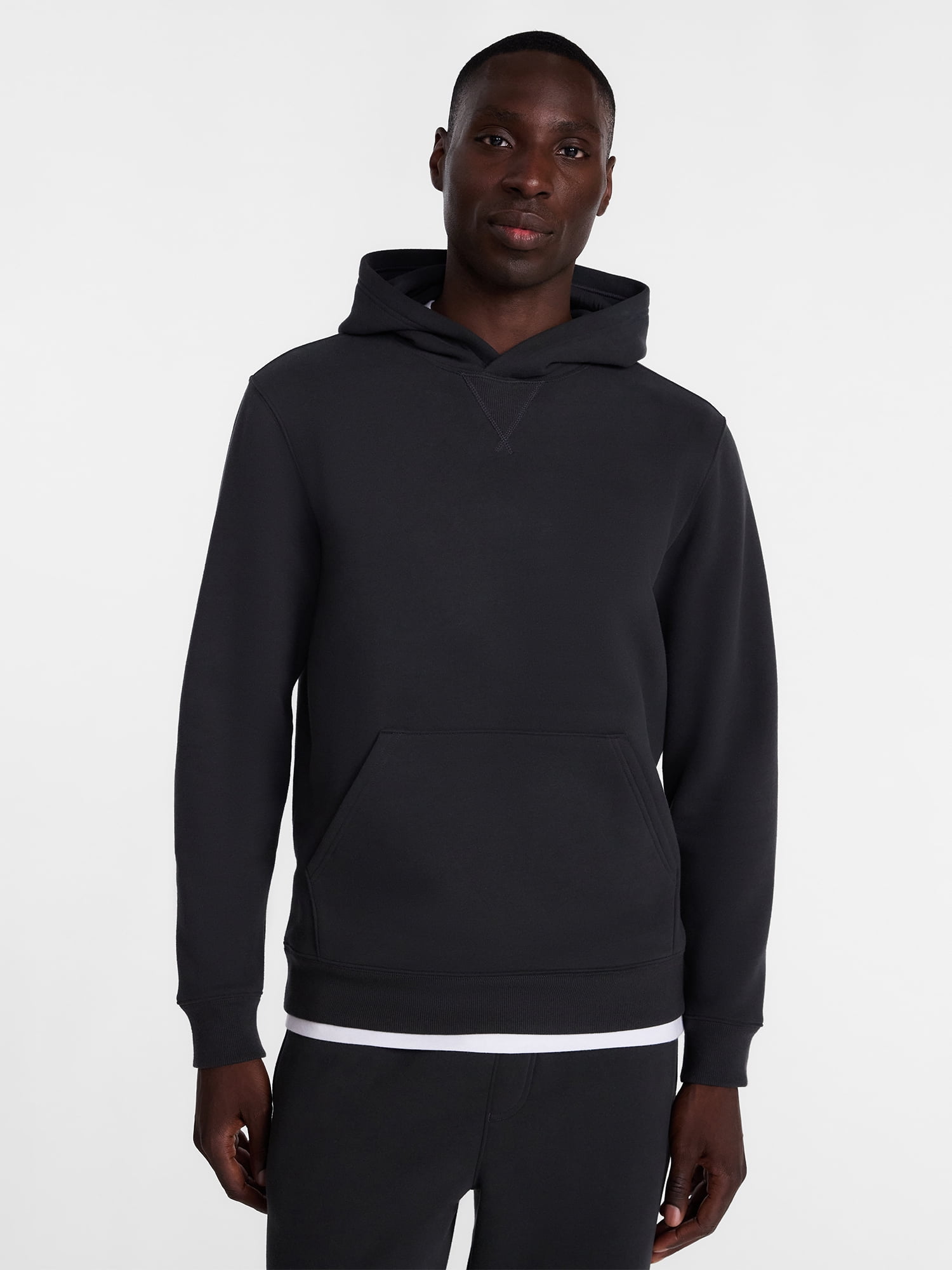 George Men's and Big Men's Fleece Hoodie Jacket, Sizes S-3XL