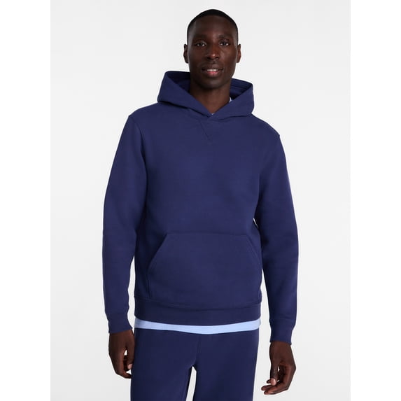 George Men's and Big Men's Fleece Hoodie Jacket, Sizes S-3XL