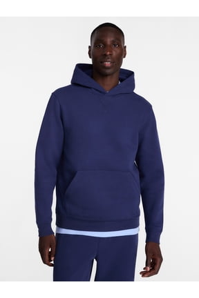 Men's and Big Men's Fleece Hoodie Jacket, Sizes S-3XL