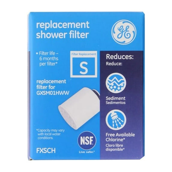 GE FXSCH Shower Replacement Filter Cartridge