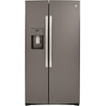 thumbnail image 1 of GE Freestanding Side By Side Refrigerator, Gray, 1 of 5