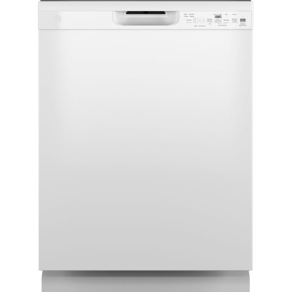 GE® Front Control with Plastic Interior Dishwasher with Sanitize Cycle & Dry Boost