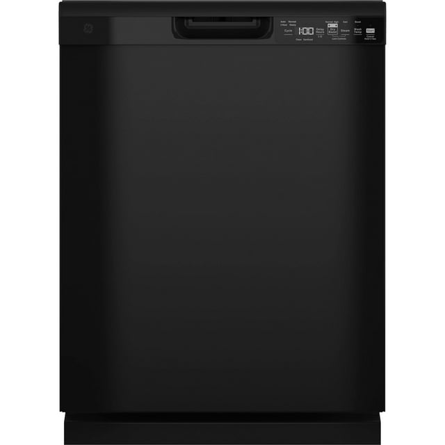 GE® Front Control with Plastic Interior Dishwasher with Sanitize Cycle