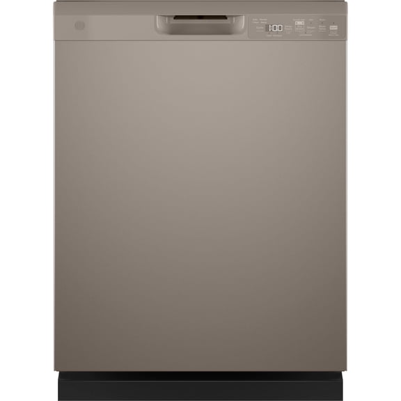 GE Front Control with Plastic Interior Dishwasher with Sanitize Cycle & Dry Boost