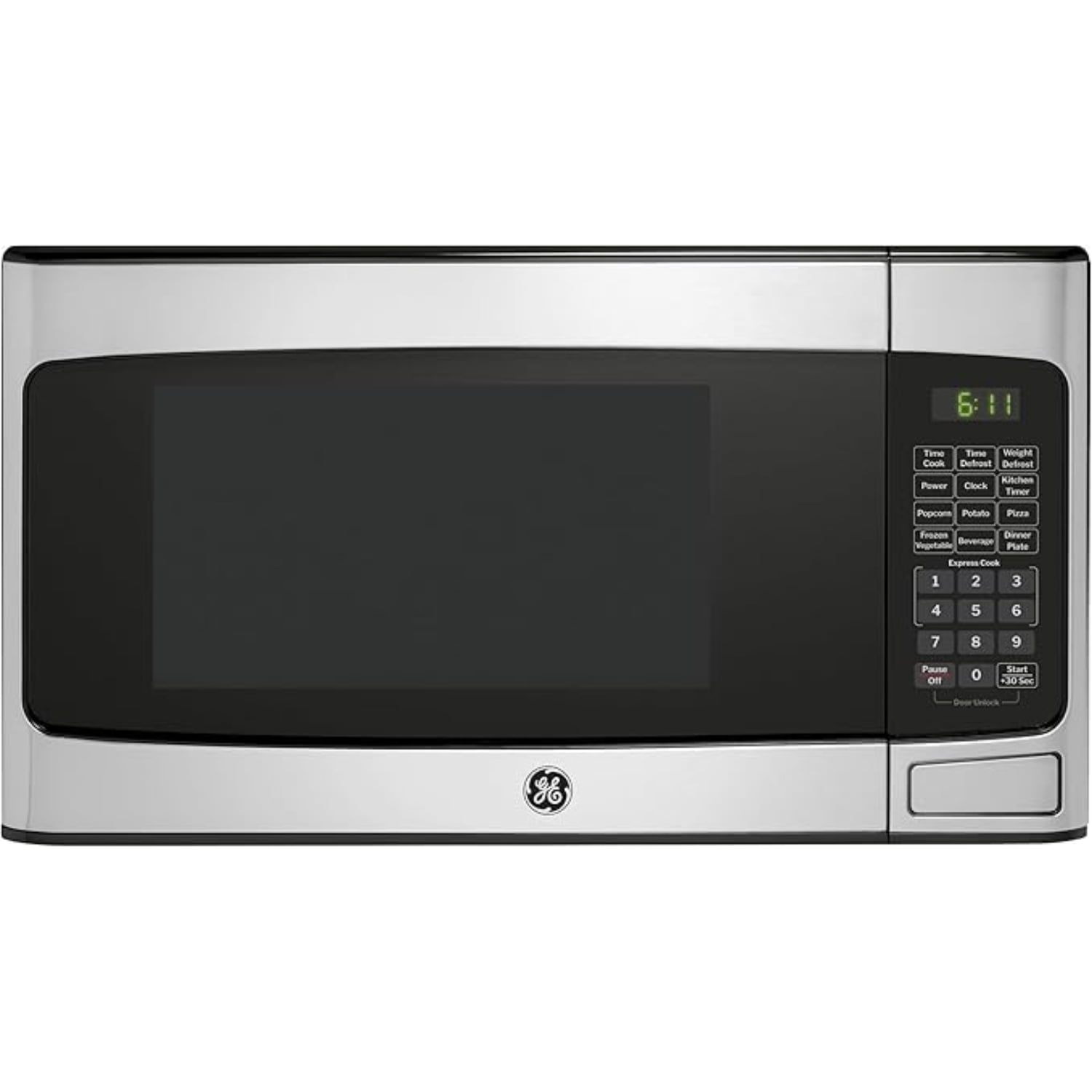 GE GCST11X1WSS 21 Inch Wide 1.1 Cu. Ft. 950 Watt Countertop Microwave with Touch Controls
