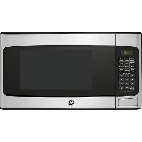GE GCST11X1WSS 21 Inch Wide 1.1 Cu. Ft. 950 Watt Countertop Microwave with Touch Controls
