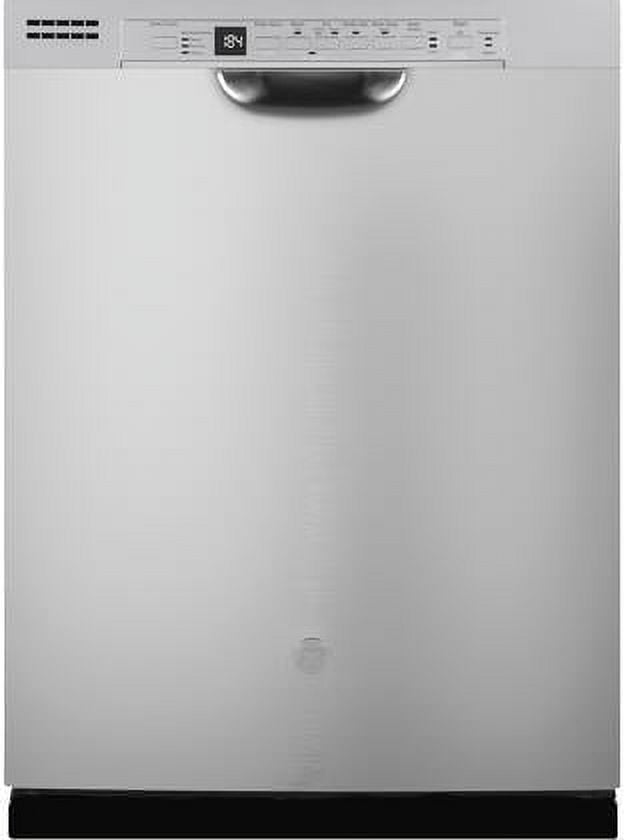 GE GDF630PSMSS 24 Front Control Dishwasher with 16 Place Settings 3rd Rack Dry Boost 4 Bottle