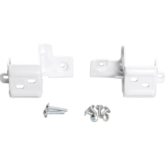 GE GFA24KITL Washer/Dryer 24" Stack Bracket Kit, Solid Black