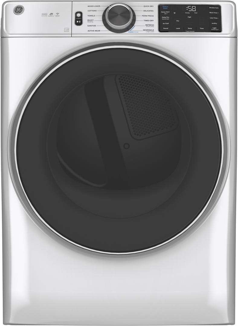GE GFD65GSSNWW 28 Front Load Gas Dryer With 7 8 Cu Ft Capacity GE GFD65GSSNWW 28 Front Load Gas Dryer With 7 8 Cu Ft Capacity