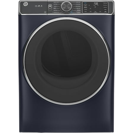 GE GFD85ESPNRS 7.8 Cu. Ft. 12-Cycle Electric Dryer with Steam - Sapphire Blue