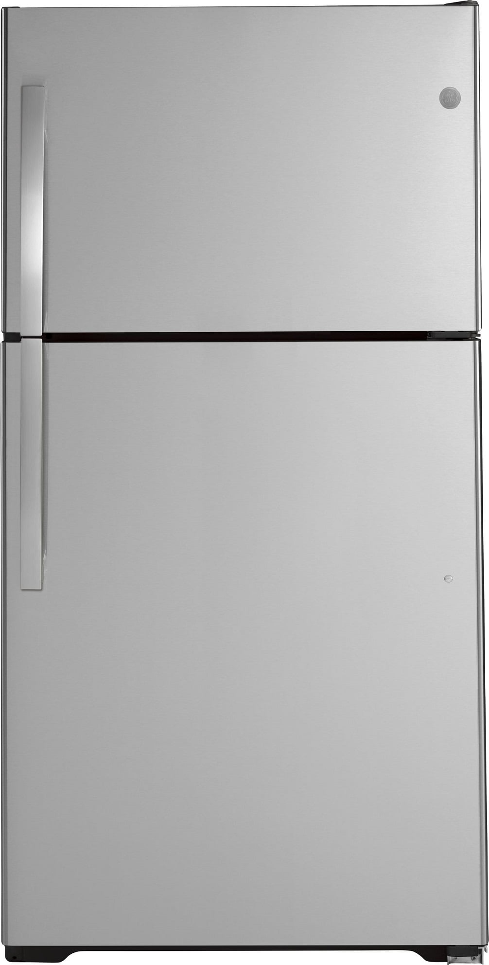 GE GIE22JSNRSS 21.9 Cu. Ft. Freestanding Top Freezer Refrigerator