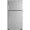 thumbnail image 1 of GE GIE22JSNRSS 21.9 Cu. Ft. Freestanding Top Freezer Refrigerator, 1 of 5
