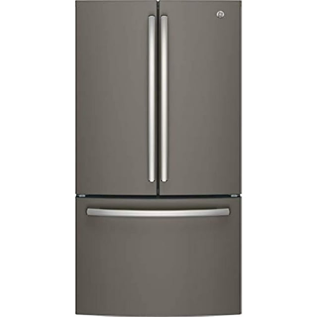 GE GNE27JMMES 36 French Door Refrigerator with 27 cu. ft. Total Capacity in Slate