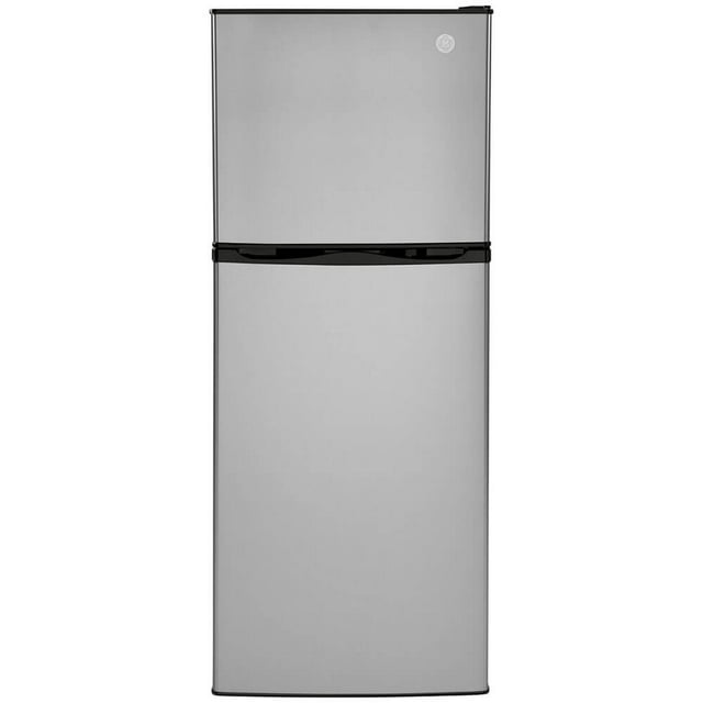 GE GPV10FSNSB 9.8 Cu. Ft. Stainless 12 Volt DC Power TopFreezer Refrigerator