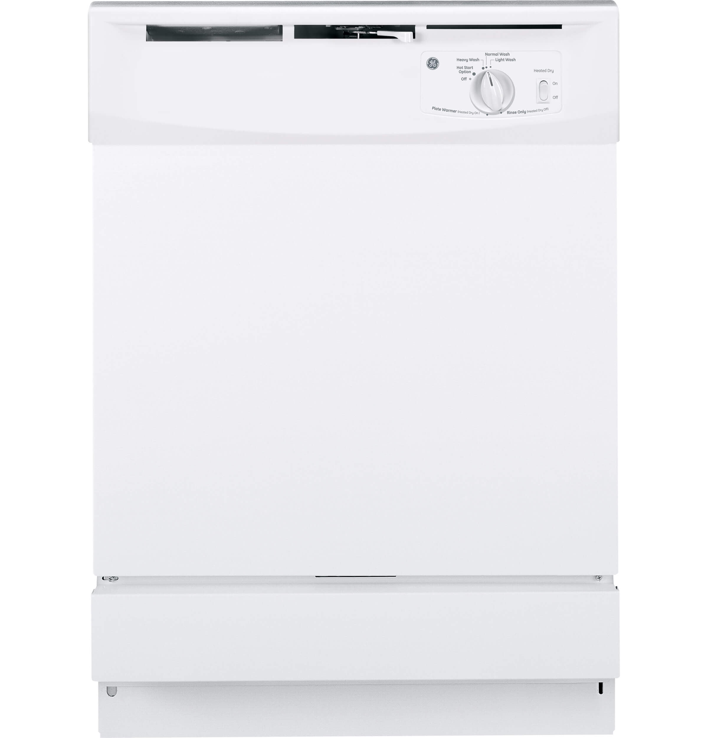 GE GSD2100VWW 64 dB White Built-In Dishwasher