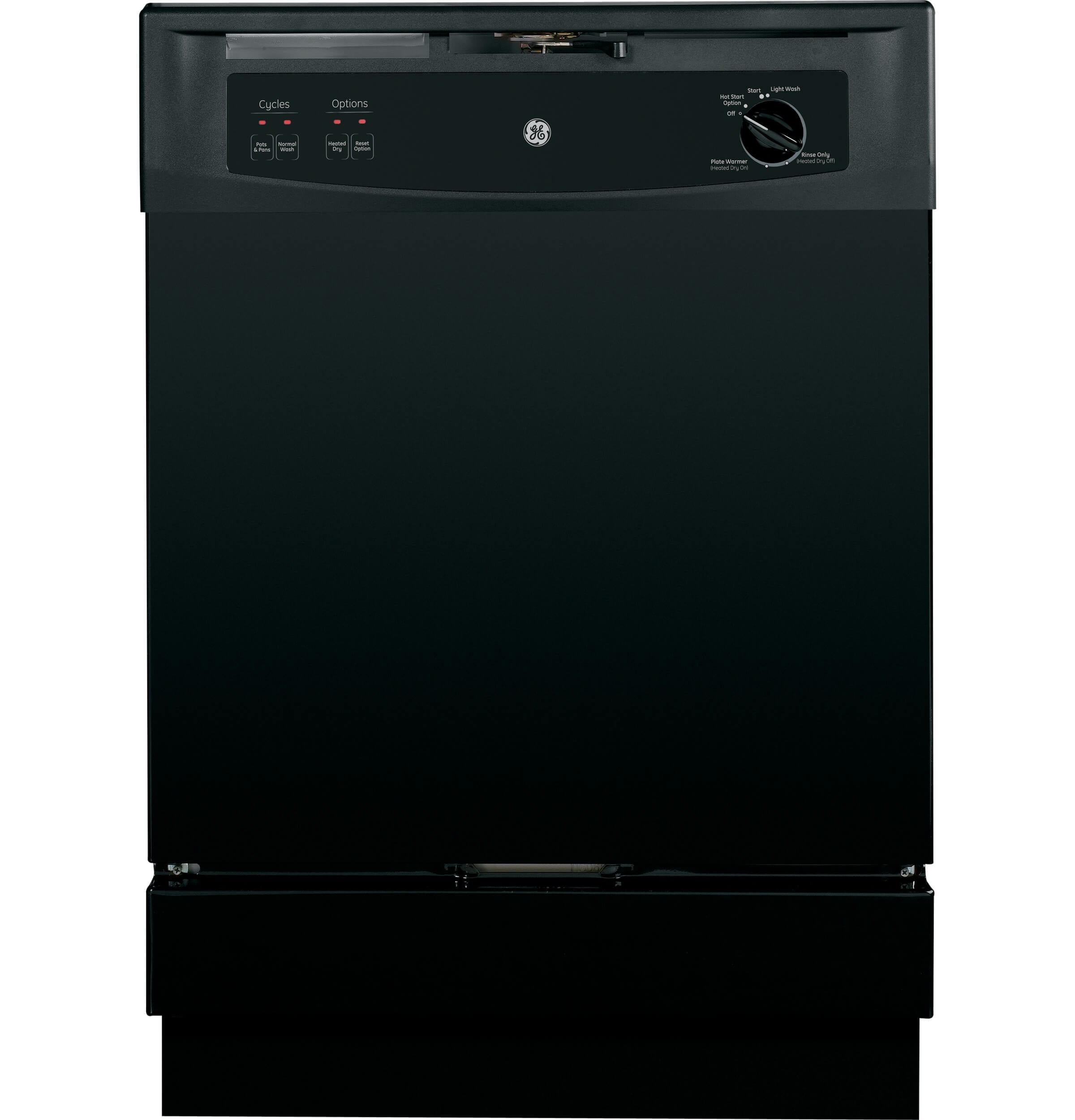 GE GSM2200VBB 64 dB Black Under-the-Sink Dishwasher