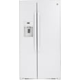 thumbnail image 1 of GE GSS25IGNWW 25.1 Cu. Ft. Freestanding Side by Side Refrigerator, 1 of 1
